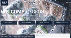 Desktop Screenshot of grohe.com